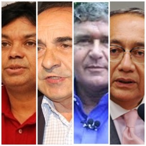 Márcio Jerry, Sebastião Madeira, Ildon Marques e Gastão Vieira vão com tudo por vagas na Câmara Federal